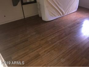 Wood floors in bedrooms