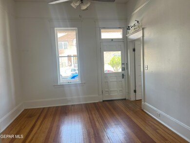 Living room front door