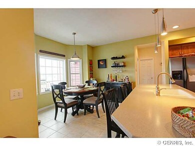 Breakfast Room Looking from Family Room into kitch
