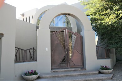 Gated Front Entrance