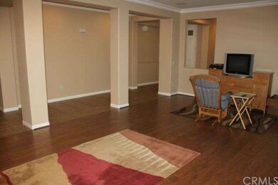 Formal living room with wood floors, great archite