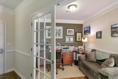 Study w French Doors
