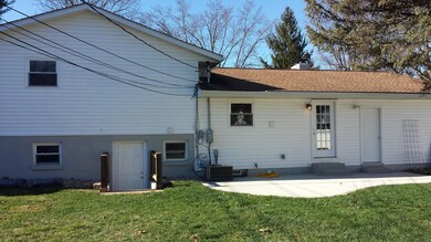 Rear of home
