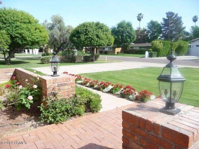Front brick entry