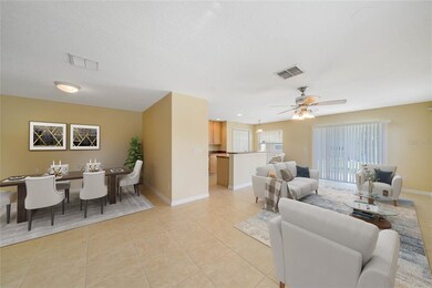 An awesome OPEN FLOOR PLAN with NEUTRAL wall & flo