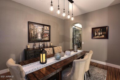 Dining Room to Wine Cellar