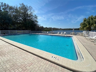 Large Heated Community pool, over looks the Lake
