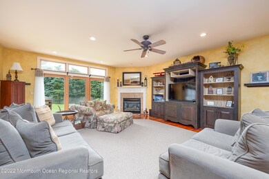 Great Room with gas fireplace