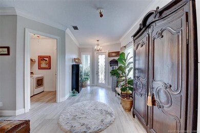 Kitchen towards front entry
