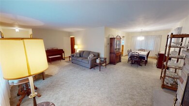 Living Room into Dining Room
