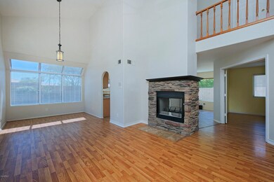 2 way stone fireplace