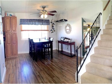 Newly updated dining area