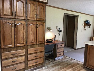 Kitchen. Built-In Pantry and Desk area