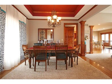Enter into Open Floorplan: Formal Dining Room conn