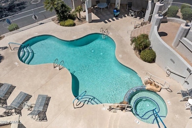 Aerial of pool Monterra Ranch