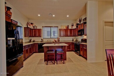 Large open kitchen