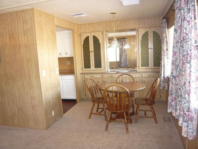 Dining Room w/ built in hutch