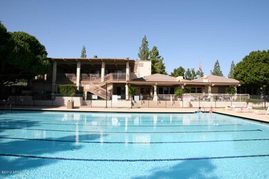 Olympic-size heated community pool