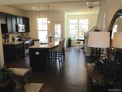 Living Room, Kitchen, Dining Room