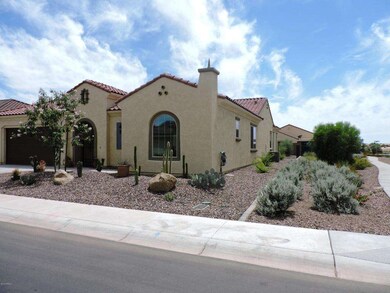 Side of house, close to walking trail