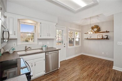 Bright and light kitchen with updated countertops 