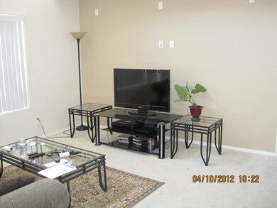 Great room with prewire surround sound