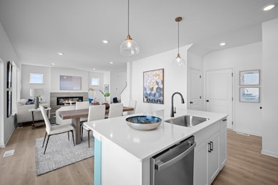 Main level open concept