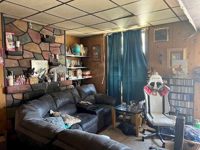 The living room has been virtually Decluttered.