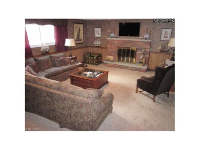 Lower level is where the family room is located wi