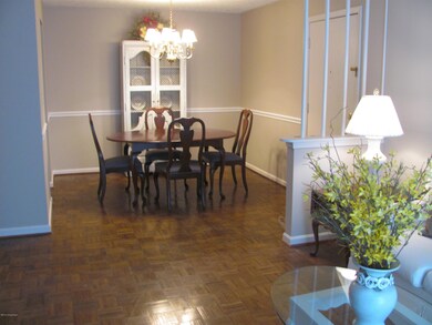 Dining Room with Chair Rail