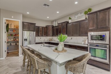 Kitchen Island Walk in Pantry