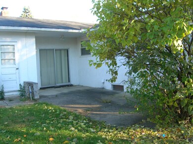 Back Concrete Patio