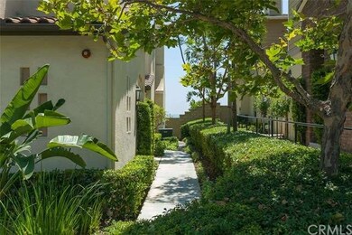 Private walkway.