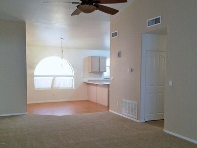 Great room to kitchen/dining