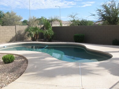 Pool to North