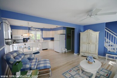 Open kitchen, dining & living area of the main house.