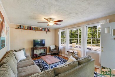 Living room view from dining room.