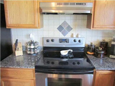 Kitchen with decorative tile