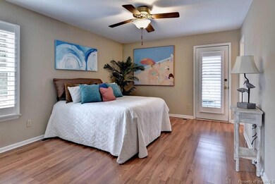 Master Bedroom - opens to back deck