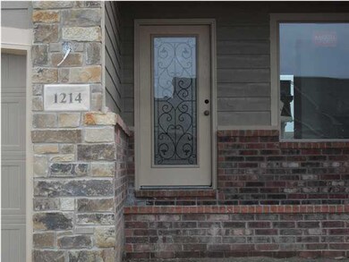 Beautiful Ironwork on the front door!