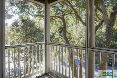 Screened Porch View 1; Live Oak View