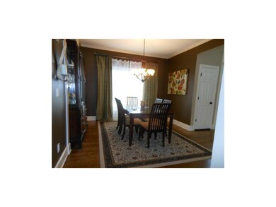 This view is from the kitchen looking into the din
