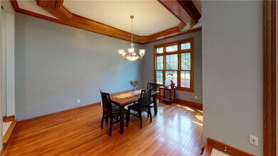 Dining Room - 16' x 12' with Hardwood Floor and Tr