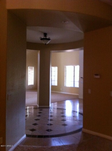 Dramatic rotunda entry