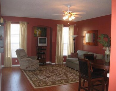 Living Room. Spacious and open design plan.