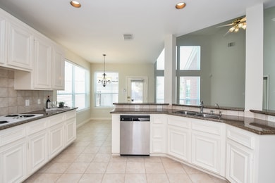 Amazing Kitchen with Granite Countertops, white ca