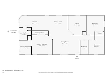 12841 SW Upper Ridge Rd-Floor Plan