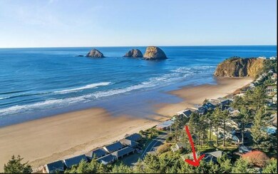 Lot 6 drone shot above the lot