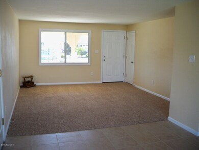 Looking at front door