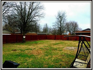 Exterior Back. Backyard for 109